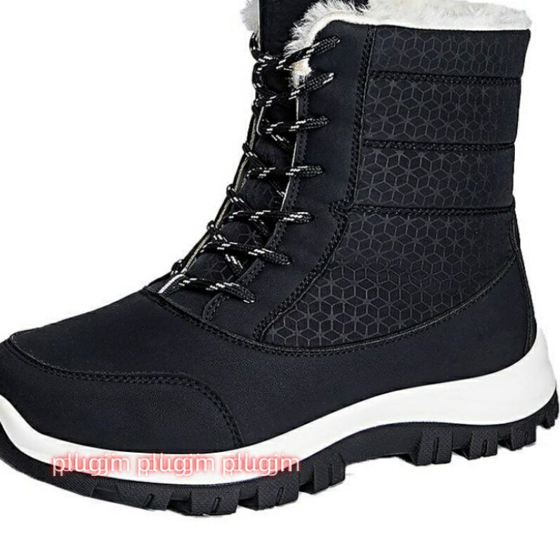 大きいサイズ 綿靴 スノーブーツ 暖かい スノーシューズ 長靴 バイカラー 高筒 長靴 美脚 軽量 裏起毛 防寒靴 防滑 防寒 コンフォートシューズ 雪用 ショート ブーツ 冬用 ウィンターブーツ 歩きやすい ユニセックス