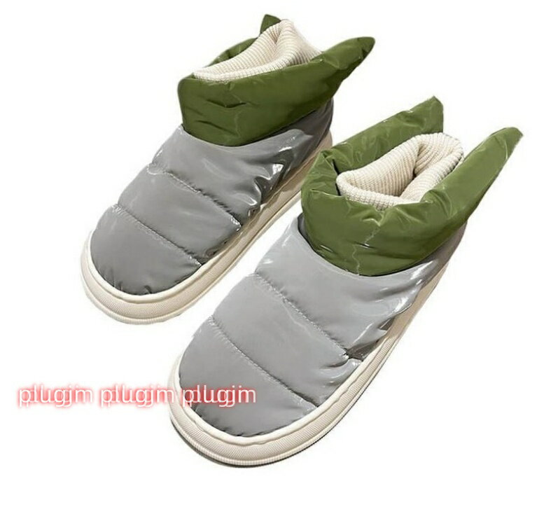 ショート スノーブーツ ルームブーツ 室内履き 洗える 綿靴 防寒 暖かい 保温 スリッポン ムートンブーツ ルームシューズ メンズ スリッパ 出産祝い 歩行サポート 防寒用 ブーティ シンプル アウトドア 冬用 足冷え対策