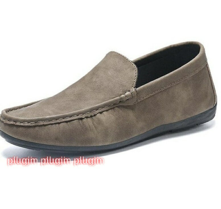 メンズ ドライビングシューズ レザー おしゃれ スリッポン スムース調 革靴 紳士靴 ウォーキングシューズ カジュアル 黒 灰 防滑 軽量 通気性 スニーカー 旅行 運転用 通勤 通学 飲み会 モカシン デッキシューズ