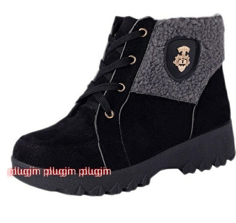 スノーブーツ レディース ムートンブーツ 裏起毛 裏ボア ショートブーツ 大きいサイズ フラットシューズ ローヒール スリッポン カジュアル 可愛い おしゃれ サイドゴアブーツ ムートン あったか 冬 防寒 滑らない 滑らない 履きやすい