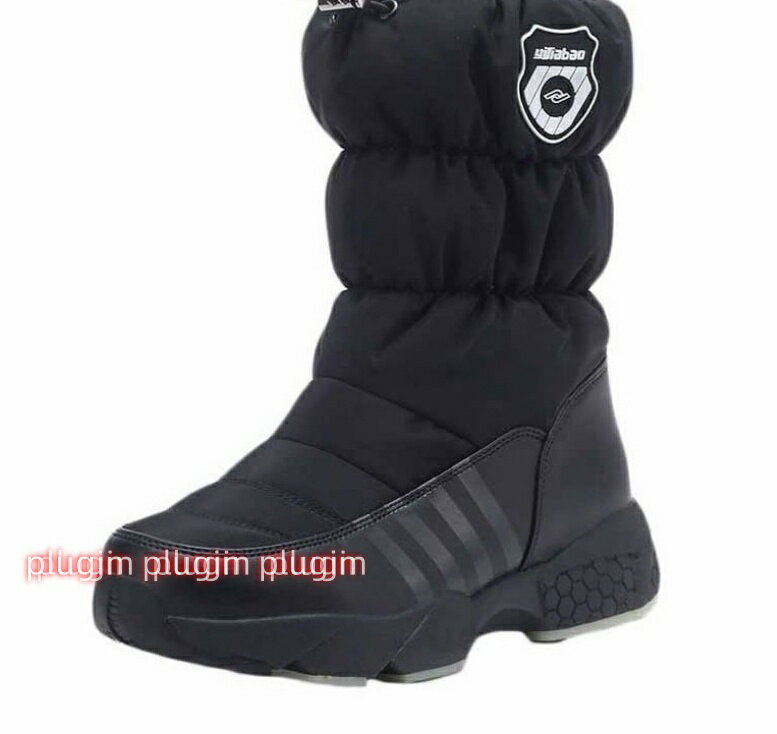 表地：布メイン素材：ゴム【優しい肌触り】 柔らかい素材で、足に負担がかかりにくく、履き心地は非常に軽いです。内側のボアがついており、ふわふわで防寒性に優れます。ブーツは表の縫い目などもしっかりしています。柔らかな質感や肌触り、保温性、通気性...