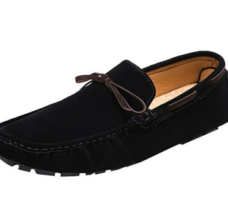 表地：スエードメイン素材：スエード【品質良い】アッパーは上質なスエードで仕上げられ、外観、質感、屈折性、通気性も優れて、柔らかく繊細な感触が得られ、快適な履き心地を提供します。【軽量で履き心地良い】全身軽量素材のデザインは、買い物をしている...