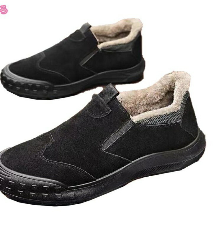 メンズ スリッポン 作業靴 ウォーキングシューズ 秋 冬 スニーカー 裏起毛 暖かい カジュアル ゆったり ローカット 雪対策 ドライビングシューズ 歩きやすい 履きやすい ワーク アウトドア キャンプ 室外 雪道 男性