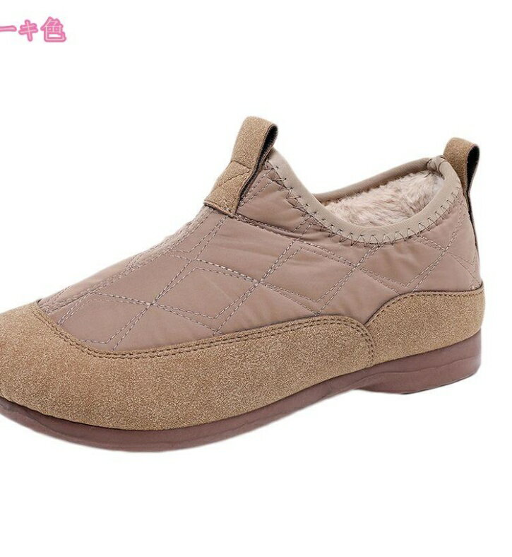 ブーツ 婦人靴 高齢者用 内ボア 雪 ショート モカシン シンプル 合成繊維 雪用 保温 ファッション パンプス ムートン レディース 厚底 ファー スノーシューズ 防水 おしゃれ 軽量 冬 冬用 裏ボア かわいい ふわふわ