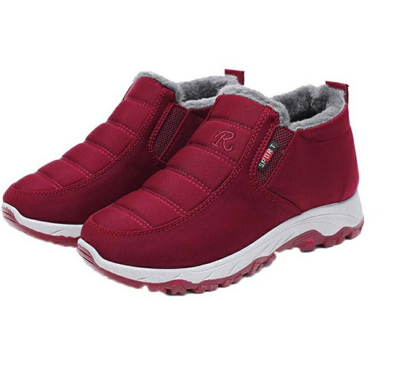 ウィンター ブーツ 保温 ウォーターシューズ モコモコ 滑り止め ショート スリッポン 通気性 疲れにくい アウトドア 大きいサイズ 低反発 足暖 レディース シューズ 多機能 スノーブーツ 洗濯可 晴雨兼用 ハイキング