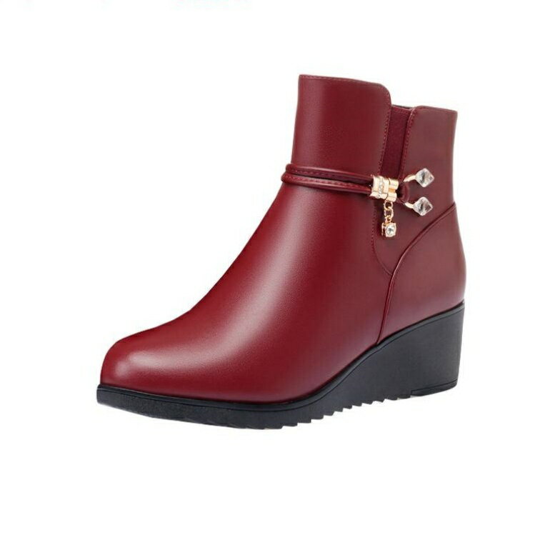 スノーシューズ 綿靴 防寒 冬用 高齢者 スノーブーツ レディース 疲れない 柔らかい 裏起毛 ウィンター 保温 ショート ブーティ ウェッジヒール 歩きやすい ウォーキング フォーマル カジュアル 防滑