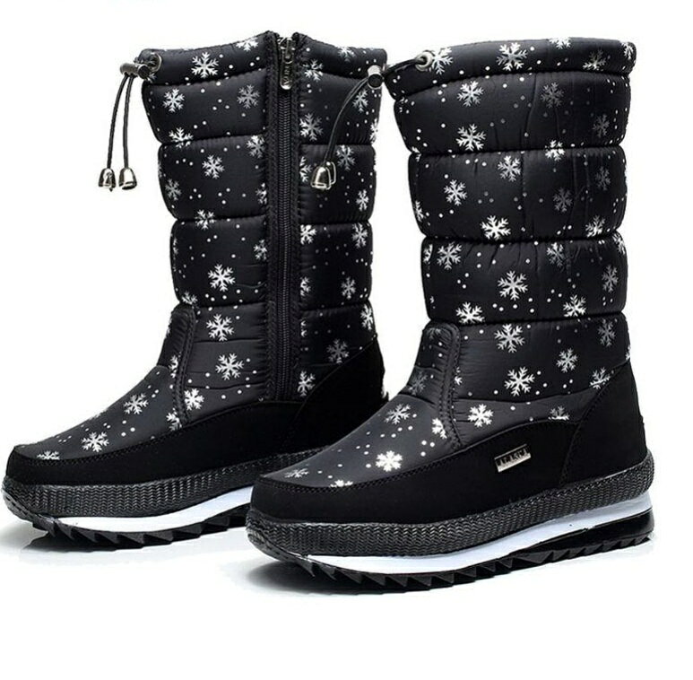 可愛い 雪仕様 おしゃれ 裏起毛 ブーツ 冬靴 レディースブーツ スノーブーツ スポーツブーツ スキーブーツ 雪靴 レディース ロングブーツ 防水 防寒 滑らない ウィンターブーツ 厚底 ふわふわ 秋冬 ファー 雪用 防水ブーツ