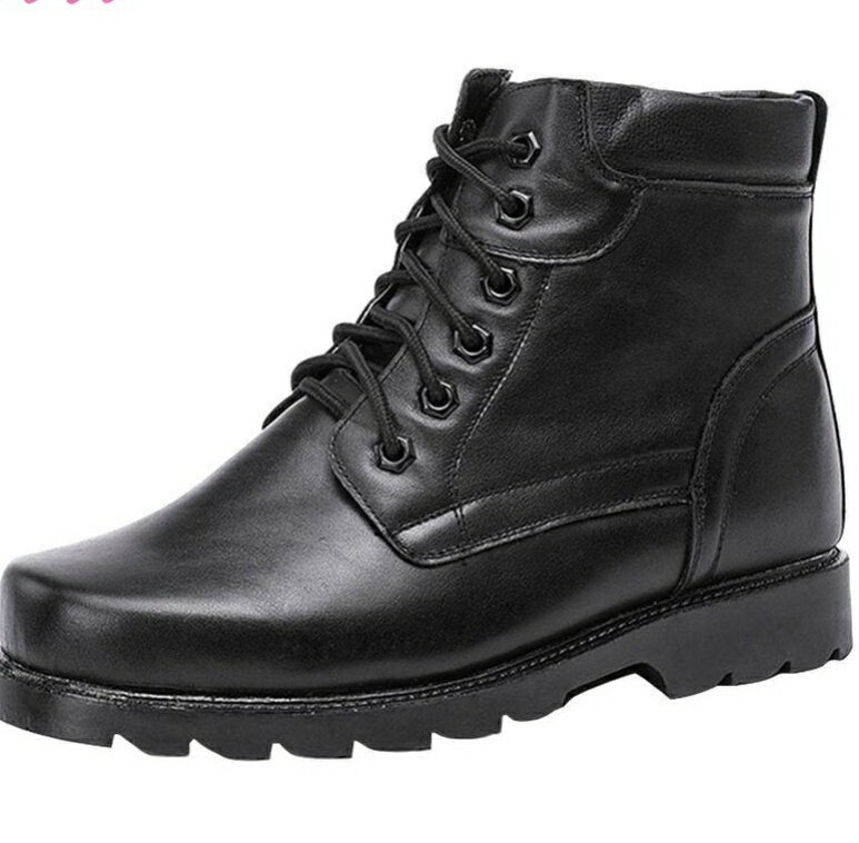 登山靴 防水 防滑 スノーブーツ ラウンドトゥ メンズ 無地 レースアップ レザー 本革 旦那様 耐磨耗 衝撃吸収 防寒 アウトドア トレッキングシューズ カジュアルブーツ 冬 キャンプ 雪用靴 革 通気 クッション性 厚底 速乾