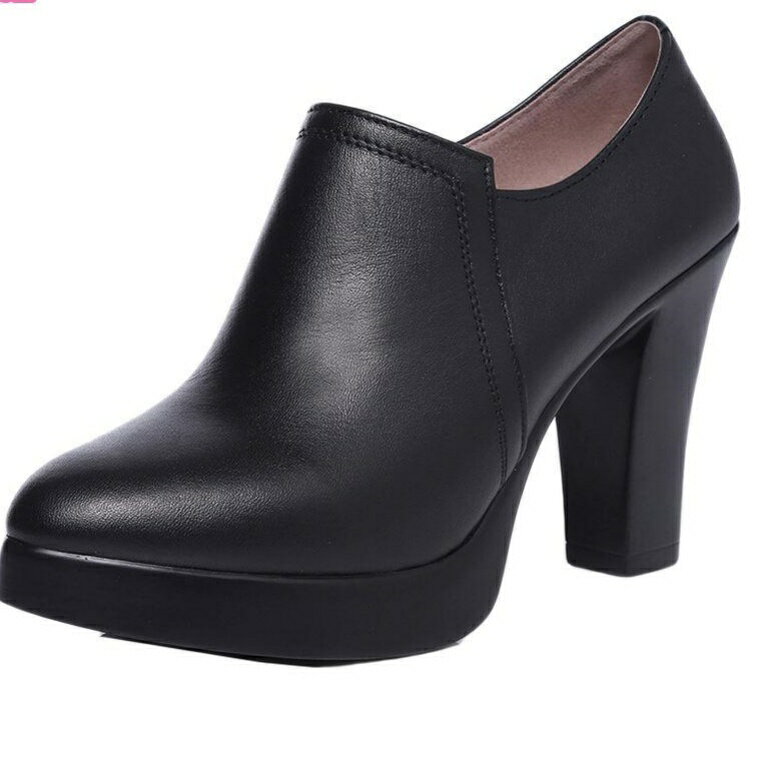 ショートブーツ 厚底 靴 ヒール ブーティ レディース ブーツ ブーティー ショート 太ヒール 安定感 楽ちん アンクルブーツ 軽量 滑らない 袴ブーツ 美脚 歩きやすい 履きやすい 大人 上品 きれいめ 脚長 春夏秋 OL オフィス 通勤