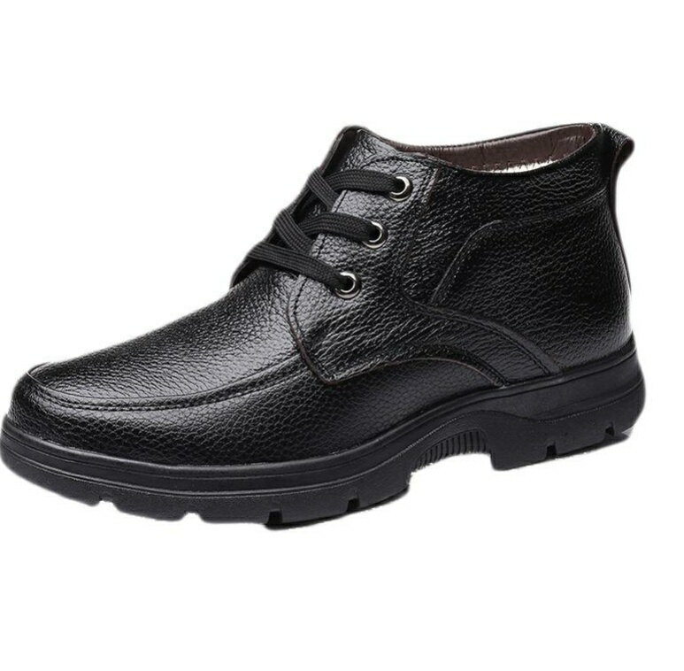 大きいサイズ 29.0cm メンズ ブーツ スノーブーツ ワークブーツ スノーシューズ 防寒 ボア ハイカット 秋冬 レースアップ ラウンドトゥ ハイカット ウォーキングシューズ 雪靴 綿靴 防寒 保暖 軽量 裏起毛 暖かい