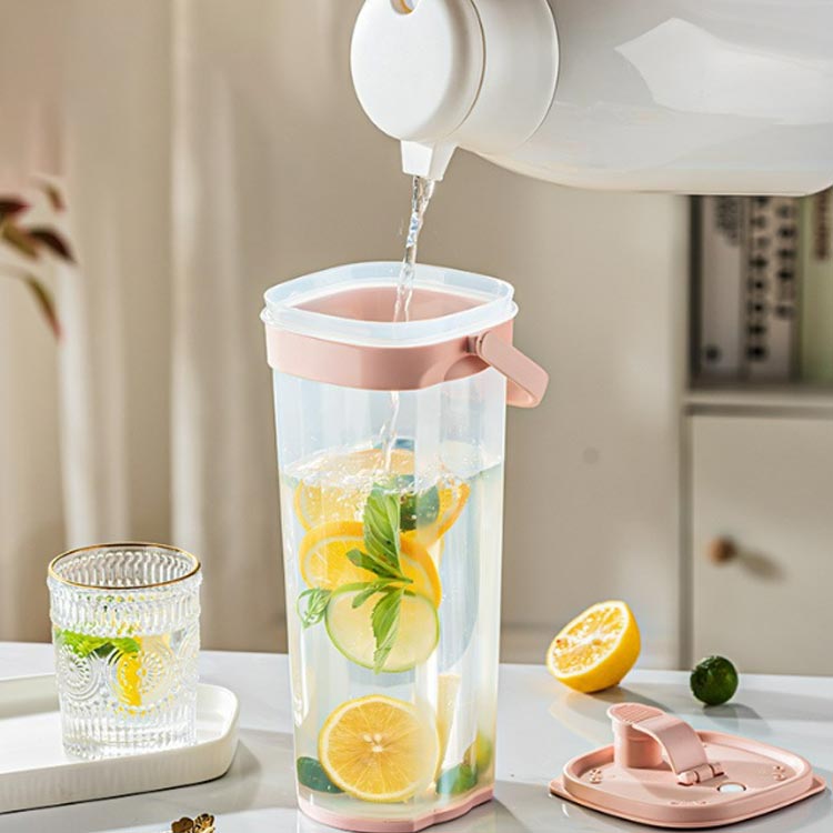2L 漏れない PP 飲料水 麦茶 水差し 大容量 耐熱 冷水筒 耐冷 ピッチャー 冷水ポット