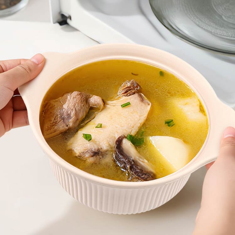 仕切り シリコン レンジ調理器 離乳食づくり 丸型 シリコンスチーマー 蓋付き 2重 簡単 蒸し器 しっとり 煮沸 蒸し鍋 多機能スチーマー 食洗機OK 炊飯器 電子レンジ