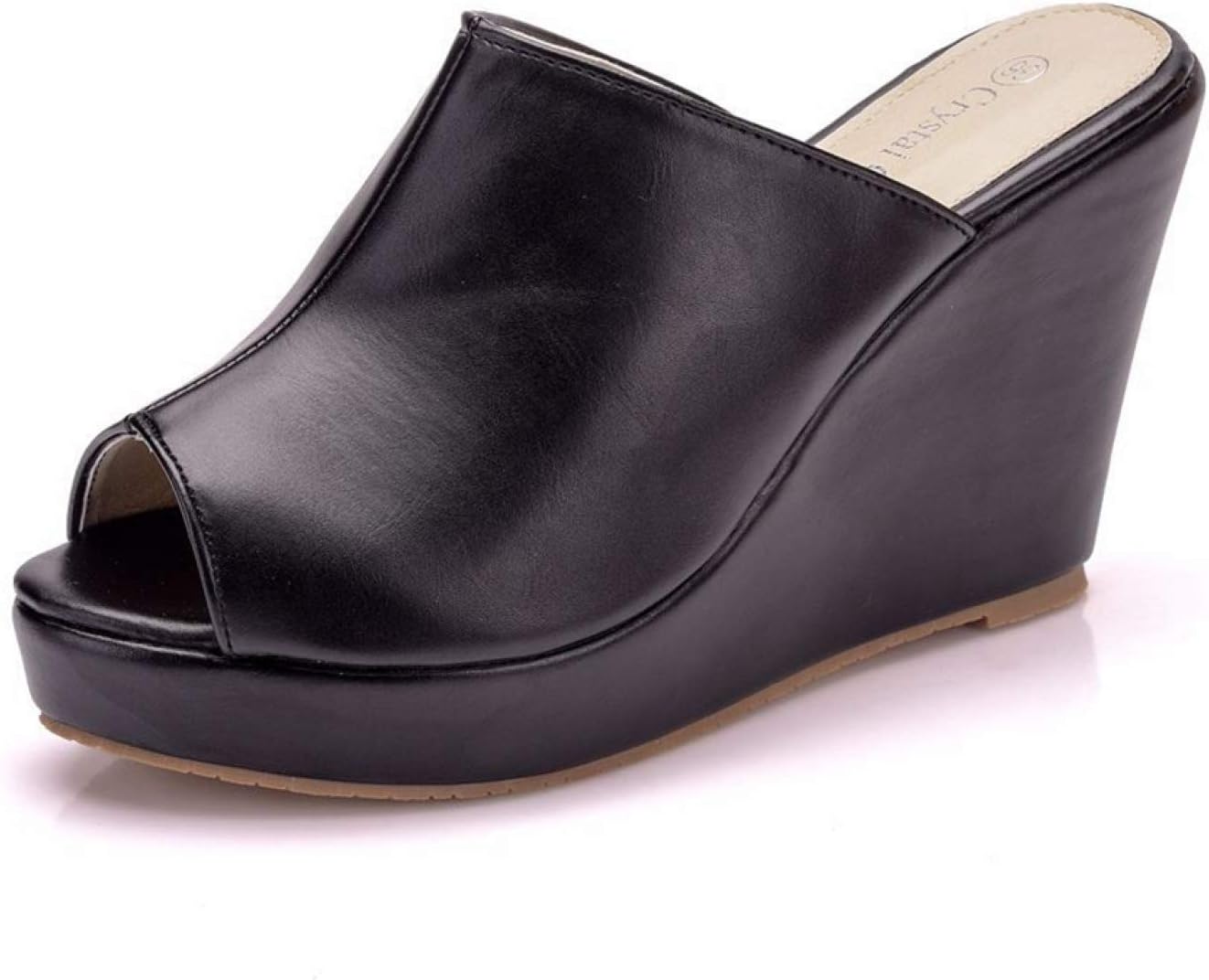 軽量 ウェッジソール サンダル 厚底 レディース 歩きやすい 10.5cm サンダル ヒール オープントゥ サンダル 可愛い クッションインソール コンフォート 春 夏 おしゃれ ミュール つっかけ