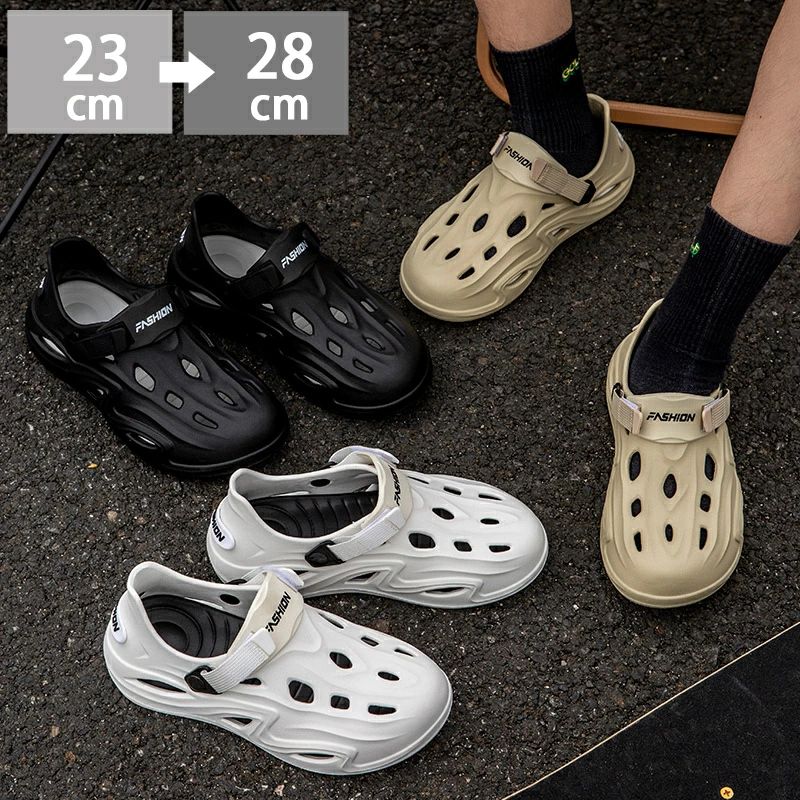 スポーツサンダル かかとなし メンズ スリッポン レディース サンダル 2way メンズ サンダル 風 クロックス 歩きやすい