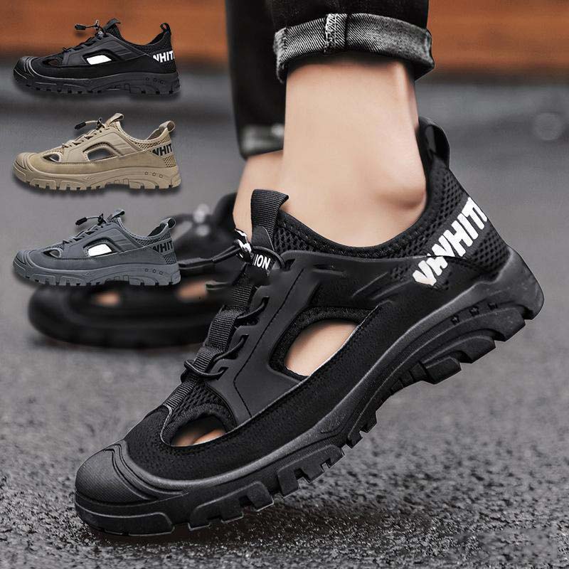 スポーツサンダル メンズ サンダル さんだる サンダル おしゃれ アウトドア 登山サンダル つま先保護 耐衝撃 速乾 履き心地 滑り止 水陸両用