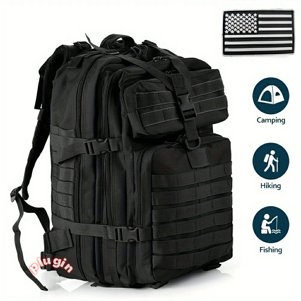 デイ デイバッグ リュック 登山用 サバゲー アウトドア 旅行 対応 パルス モールシステム 43L リュックサック 登山 バックパック