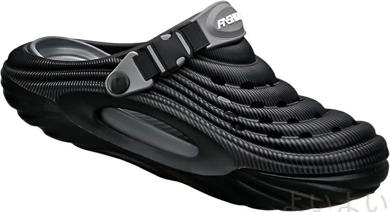 【送料無料】身長5cmアップ＆アーチサポート メンズサンダル 2WAY EVA素材 履き心地が良い 滑らない 通気性 軽量 ビーチ 水陸両用 靴 カジュアル 男女兼用