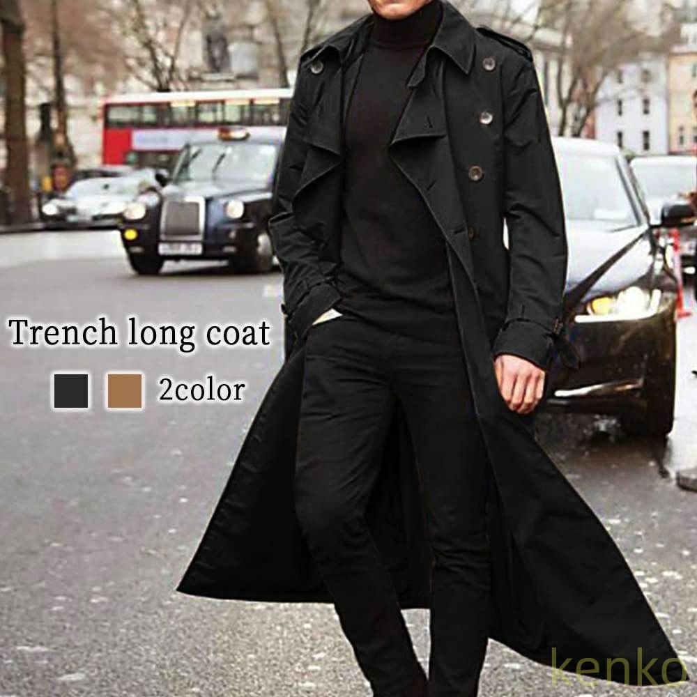 【送料無料】トレンチコート メンズ トレンチロングコート ビジネス ロングコート 40代 ジャケット ピーコート 英国 ショート 春 ステンカラーコート 冬 チェスターコート 50代 ハーフコート