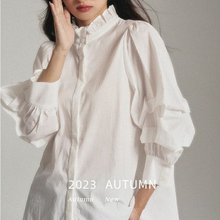 ブラウスワイシャツレディースオフィ...