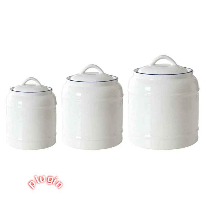 セラミックジャーキッチンキャニスターホーム気密蓋付き800-1000ミリリットルカウンタートップコーヒーと砂糖の容器磁器茶キャニスター