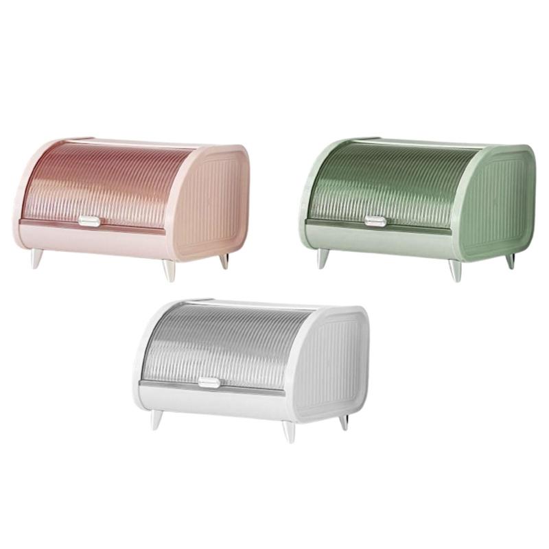 其它 - 化粧品収納ボックス 玄関キーホルダー パン箱 パンコンテナ キッチン収納コンテナ カウンタートップテーブル コーヒーショップ用