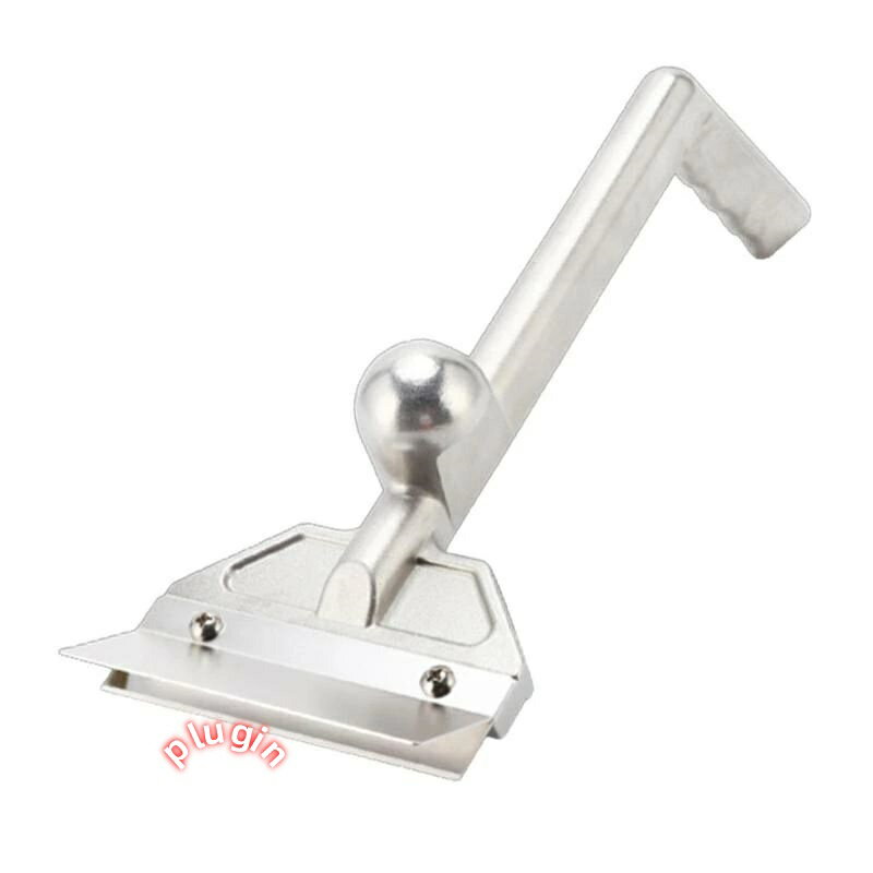 Field Champ - 業務用グリドルスクレーパー 15.7x5.9インチ バーベキューグリルクリーニングツール 多機能 屋外グリルクリーニング用 丈夫なアルミニウム合金ハンドル