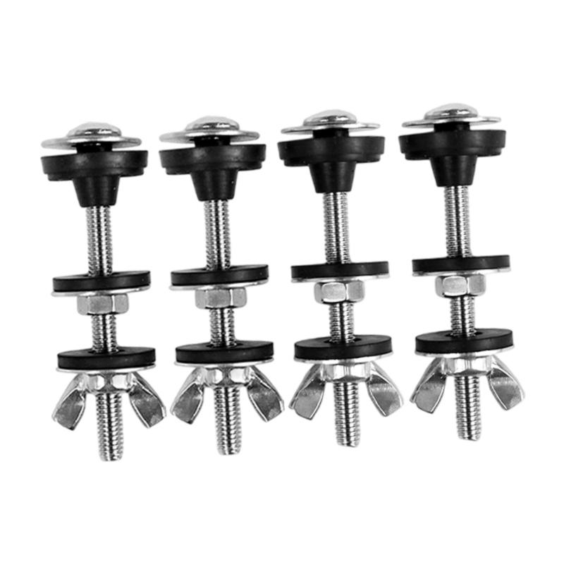 トイレタンクボルト4本.頑丈な部品.トイレタンクから便器へのボルト修理キット