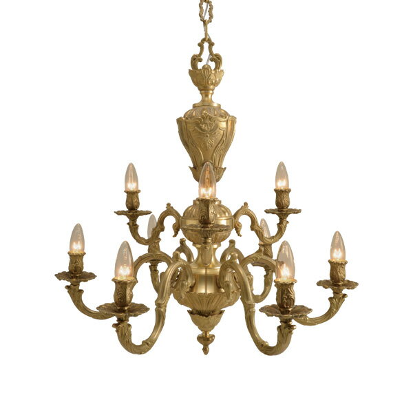 シャンデリア おしゃれ 照明 ライト 室内用 【シャンデリア TOWER 9】シャンデリア球 ゴーリキアイランド 【送料無料】