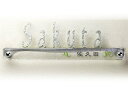 【ポイント2倍】【プレゼント付き】表札 ディーズサイン・ガラスコレクション G-04 ガラス+アルミ鋳物表札 彫り込み文字2色 ディーズガーデン