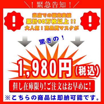 マスク 在庫あり 50枚【即納！在庫限り1,980円！】白 箱 大きめ 使い捨てマスク サージカルマスク 使い捨て 不織布マスク 三次元マスク 不織布 50枚入 送料無料 フィルター 販売 在庫 箱入り プリーツ サージカル 大人 女性用