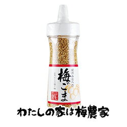 梅ごまボトル125g[ぷらむ工房 岩本食品]