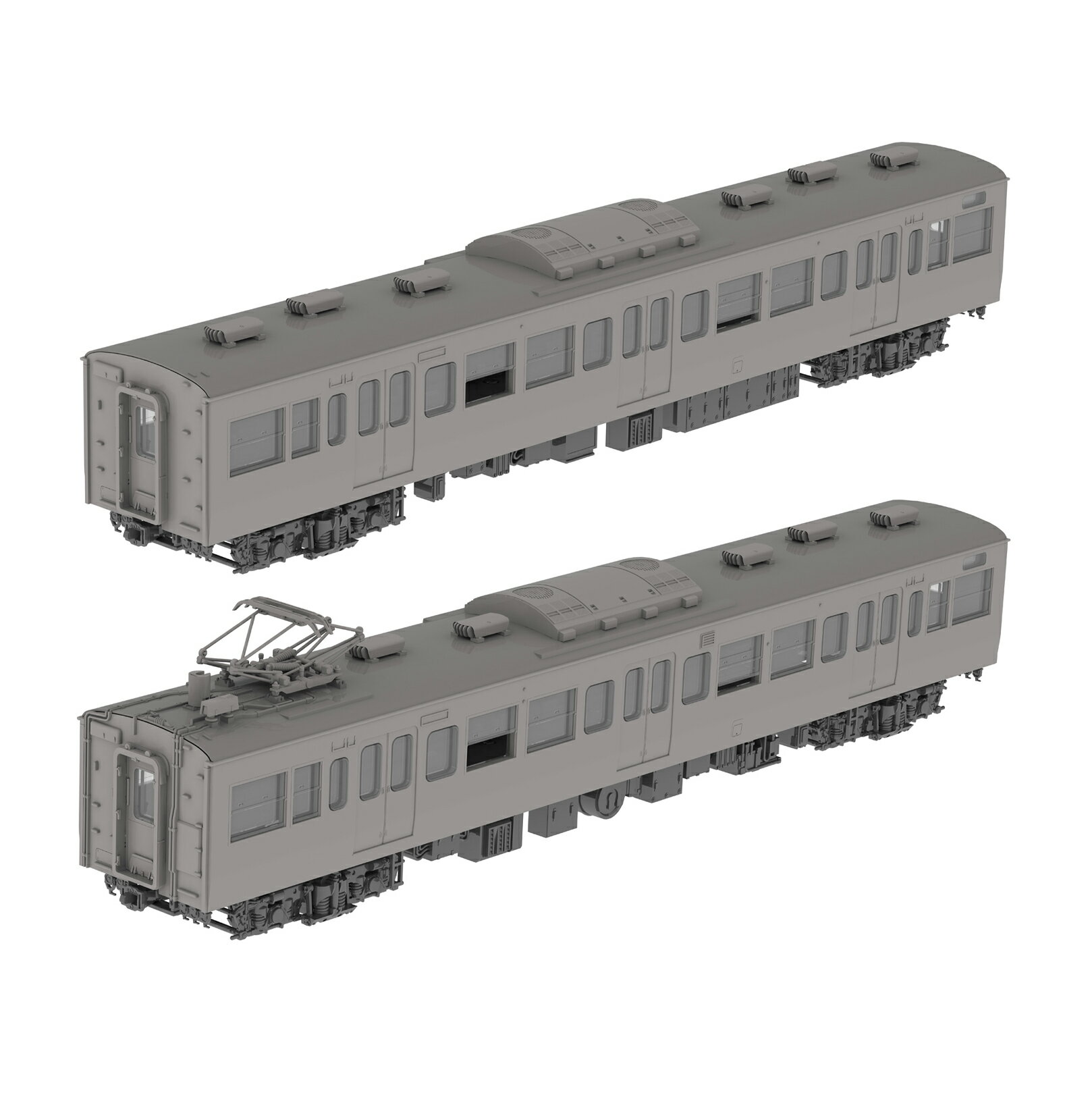 [モハ115/モハ114セット]JR東日本115系300番代直流電車【5月発売予定】PLUM直販限定「AU75Sタイプ」冷房装置パーツ2個付