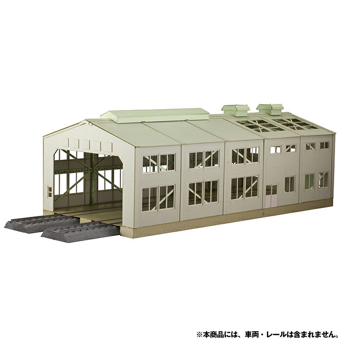 1/80ペーパーキット電車庫