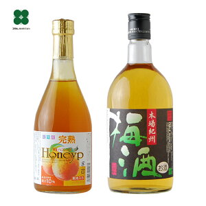 お中元 ギフト 梅酒 梅ドリンク【本場 紀州梅酒と完熟梅ハニップ】プレゼント 梅酒と梅ドリンクのセット お酒 贈り物