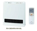 ノーリツ 温水ルームヒーター RH-3804RNA-WH-BL シルキーホワイト スタンダードタイプ 木造10畳・コンクリート16畳目安