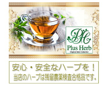 送料無料【Plus Herb ハーブティー】アルファルファ　50g