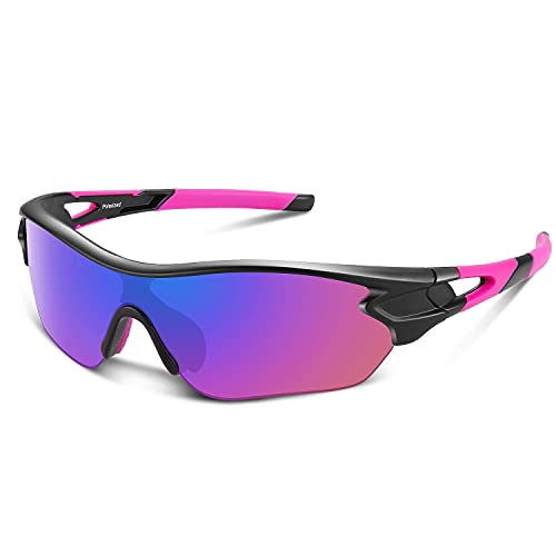 [BEACOOL] スポーツサングラス 偏光レンズ 超軽量 UV400 TAC TR90 紫外線防止 メンズ レディース ユニセックス サングラス 安全 清晰