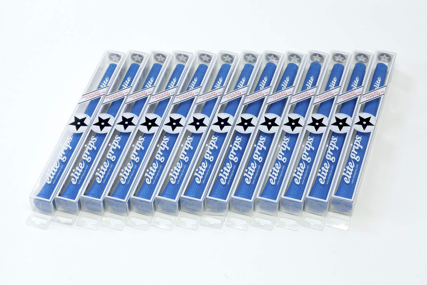 elitegrips (エリートグリップ) ゴルフ グリップ TD50C SOFT 13本セット マリンブルー バックライン無し