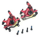 QIRUN ZOOM HB-100自転車ブレーキマウンテンバイクライン引き油圧ディスクブレーキセット ツールキャリパー フロント/リア セット MTB 部品