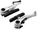 シマノ(SHIMANO) Vブレーキ BR-R353 フロント用 S70Tシュー フィキシングボルト:16.0/25.0mm アーチ長:90mm シルバー EB...