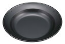 キャプテンスタッグ(CAPTAIN STAG) テーブルウェア プレート 皿 食器 丸型 カレー皿 ふっ素樹脂加工 外径220×高さ30mm 日本製 メタリック...