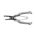 シマノ(SHIMANO) 釣り用 ハサミナイフ パワープライヤー ベント CT-562P ライトグレー 185mm