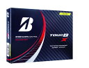 【送料無料】BRIDGESTONE(ブリヂストン)ゴルフボール TOUR B X 2022年モデル 12球入