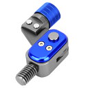 SANLIKE タモジョイント 進化版 玉枠用ジョイント ビッグボタン式 ランディングネット ジョイント 航空アルミ素材 ワンタッチ 片手操作 タモ網ジョイント...