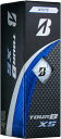 【送料無料】BRIDGESTONE(ブリヂストン)ゴルフボール TOUR B XS 2024年モデル スリーブ箱 3球入 ホワイト S4WXJ