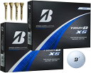 BRIDGESTONE ブリヂストン ゴルフボール TOUR B X XS 2024年 モデル 2ダース おまけ付き (XS_ホワイト_2ダース)