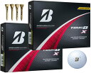 BRIDGESTONE ブリヂストン ゴルフボール TOUR B X XS 2024年 モデル 2ダース おまけ付き (X_パール_2ダース)
