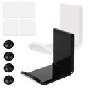 【送料無料】Getrays 2個 ヘッドホン ホルダー、ユニバーサル 粘着フック パソコン ヘッドセット 壁掛けフック、アクリル 壁掛けタイプ イヤホン スタン...