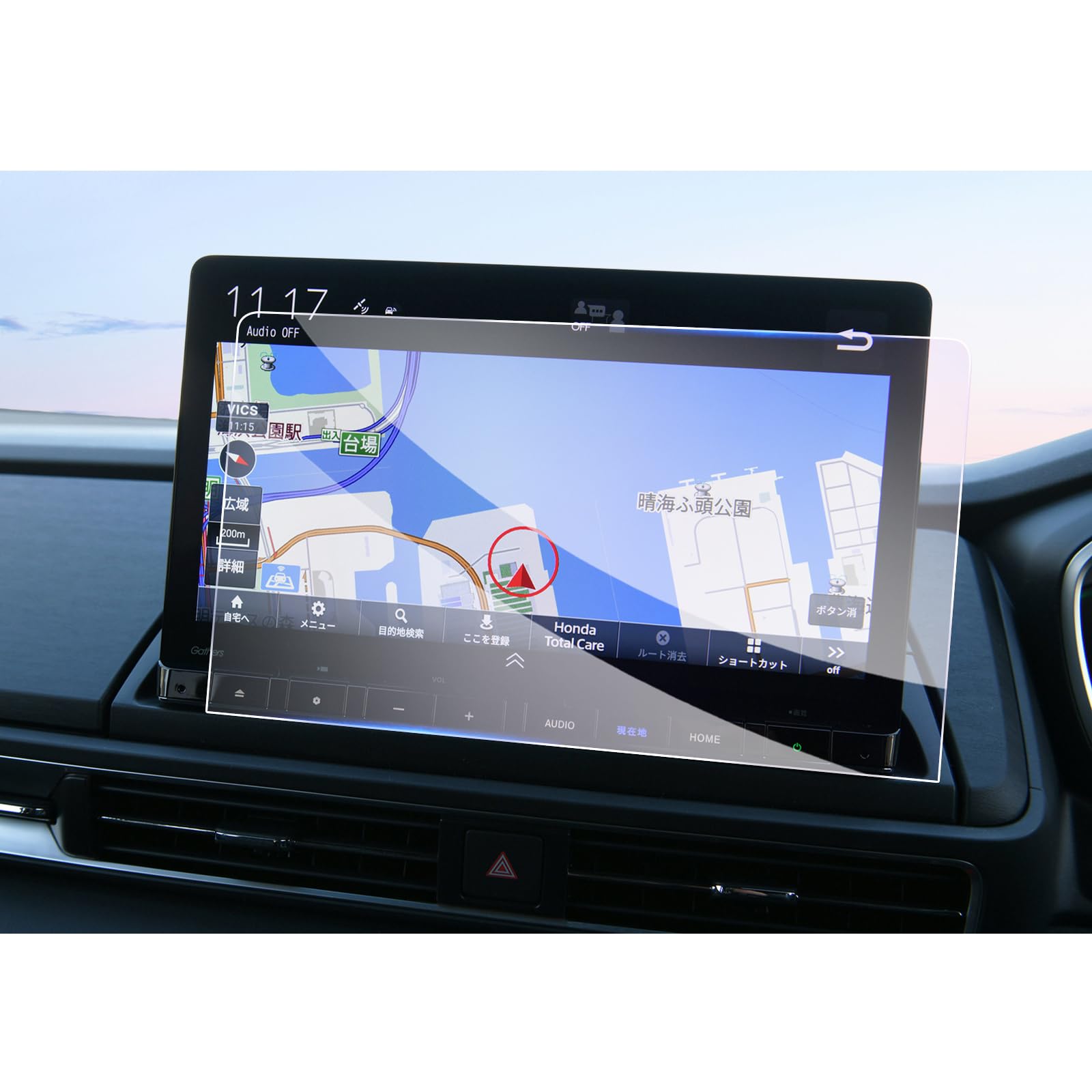 商品情報商品の説明説明 【適用車種】ホンダ・オデッセイ 5代目 RC1/RC2/RC4型 2023年モデル~ 11.4インチナビ LXM-247VFLi 【素材】強化ガラス・11.4インチ 【硬度が強さ・高透過率】：日本旭硝子製の硬度9Hの強化ガラスを素材とし、強い硬度を持ち、スクリーンを外界の利器や硬物に傷つけられないように保護します。また、飛散防止の設計により、ガラスフィルムが重量物の衝突を受けた場合、元のスクリーンを損傷しないように保護し、破片の飛散も防止しました。極薄厚さの設計と99.9%の高い透過性は、画面の美しさに影響を与えず、スクリーンの本来の画質を再現しています。 【取り付け】：本製品は静電気吸着の技術を応用して、スクリーンをきれいに拭いた後に、保護フィルムを相応の位置に合わせた後に、軽く押す、自然吸着できて、多すぎる時間と精力を必要としないで、いかなる技術も必要としなくて、初心者も完成することができます。また、気泡防止の設計により、本商品が設置中に自動的に空気を排出し、小さい気泡が発生しにくくなり、画面の完全な美観を保証します。 【安心保証】お客様が満足できる商品体験のために、弊社の商品は厳しい品質検査を受けていますので、ご安心して買ってください。商品を受け取ったら、製品のサイズが間違っていたり、破損していたり、付属品が足りないなどの問題があったら、私達に連絡してください。 ※ご注意してください: 1、注文する前に、商品の説明と写真をよく見て、自分の車種を確認して、商品があなたの車に合うように確保してください。 2、本商品を他の用途として使用しないでください。そのために損傷が発生したら、当店は相応のアフターサービスを提供できないかもしれません。 3、製品の問題があれば、私達は毎回の注文に対して無料で返品または払い戻しを提供します。もし欠陥があったり、届いていなかったりなどです。私たちに連絡してください。 4、本製品に対して何か質問があれば、先にメールを送ってください。できるだけ早く問題を解決します。主な仕様 【対応車種】ホンダ・オデッセイ 5代目 RC1/RC2/RC4型 2023年モデル~ 11.4インチナビ LXM-247VFLibr【9H硬度・傷防止】日本旭硝子製の硬度9Hの強化ガラスを素材とし、強い硬度を持ち、スクリーンを外界の利器や硬物に傷つけられないように保護し、ナビゲーションの美観を保っています。優れた抗攻撃機能を持ち、スクリーンの安全を守ります。また、保護ファイルは飛散防止技術が加わり、保護ファイルが割れても破片が飛び散らず、車内の人の安全が確保されます。br【高感度タッチ・高透光率】0.26mmの極薄厚さと車種専用の設計により、保護フィルムと原スクリーンの完璧な密着が実現され、違和感を感じさせないだけでなく、スクリーンの操作効果にも影響がなく、スムーズな使用感を提供します。99.9%の光透過率で、スクリーンのハイビジョン色を完璧に再現し、より良い視覚的な楽しみをもたらします。br【指紋防止・抗菌】ロータス効果の原理を使って、指紋防止、疎油性と撥水性の加工を行いました。指が触れてスクリーンに指紋を残しにくく、油汚れも発生しないし、清潔しやすい、ずっとスクリーンの美観を維持します。また、抗菌機能も加わり、画面の表面に残っている病原菌を効果的に減らし、健康を保つことができます。br【静電気吸着・気泡レス】静電気吸着の設計を加え、保護フィルムをスクリーンに合わせた後、軽く押す、自然吸着できます。いかなる技術も必要としなくて、初心者も完成することができます。同時に、気泡防止加工に合わせて、自動的に気泡を排出し、小さい気泡が発生しにくく、画面の美観を保つことができます。しかも剥がしても接着剤がスクリーンに残らないので、安全で信頼できます。br【安心保証】お客様が満足できる商品体験のために、弊社の商品は厳しい品質検査を受けていますので、ご安心して買ってください。商品を受け取ったら、製品のサイズが間違っていたり、破損していたり、付属品が足りないなどの問題があったら、私達に連絡してください。