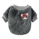 【送料無料】Jimjis 犬服 秋冬 犬 服 冬 サンゴベルベット フリース 犬の冬服 暖かい ペット服 厚い ドッグウェア パーカー 小中型犬 防寒 着脱簡単 抜け毛防止 ペット用品 ペット衣類 小型犬 中型犬洋服 ワンちゃん服 猫服